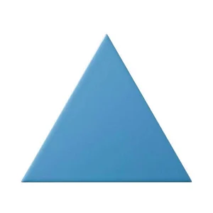 Плитка Petracers Triangolo Fondo Azzurro 17x17 глянцевая