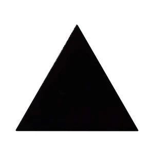 Плитка Petracers Triangolo Fondo Nero 17x17 глянцевая