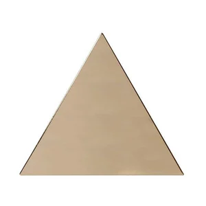 Плитка Petracers Triangolo Fondo Oro 17x17 глянцевая
