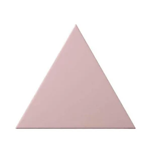 Плитка Petracers Triangolo Fondo Rosa 17x17 глянцевая