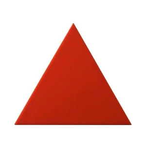 Плитка Petracers Triangolo Fondo Rosso 17x17 глянцевая