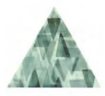 Декоративный элемент Petracers Triangolo Impressioni Verde 17x17 глянцевый