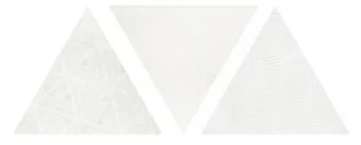 Triangolo Vibraziono Bianco Lux
