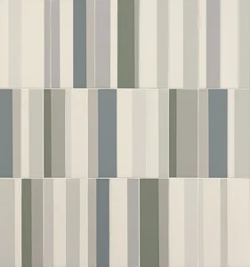 Керамогранит Mutina Piano Blanc Blue Vert BOPI03 7,5x30 матовый