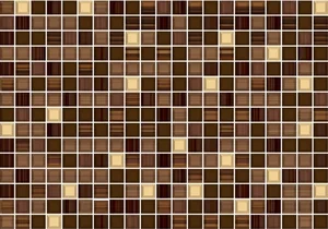 Плитка Piastrella Сизаль Луиза Люкс Низ Коричневая 28x40 глянцевая