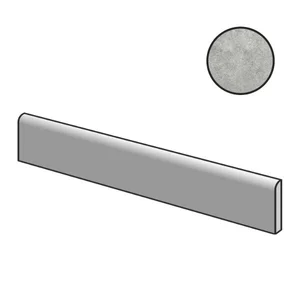 Бордюр Piemme Concrete Batt Light Grey Nat 01002 8x45 матовый