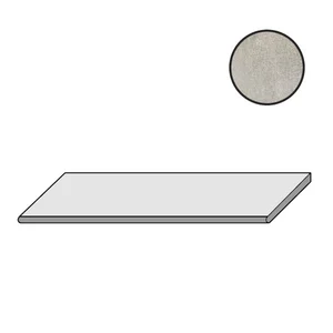 Ступень Piemme Concrete Gradone Warm Grey Grip/R 20mm 03207 30x60 противоскользящая
