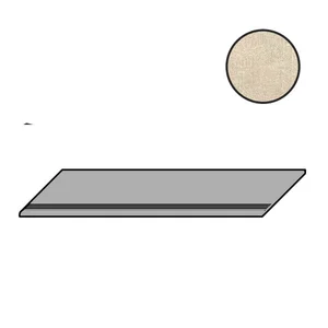 Ступень Piemme Concrete Step Taupe Nat 01007 30x60 матовая