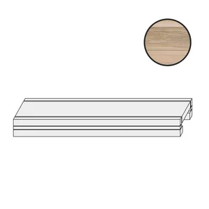 Спецэлемент Piemme Cottage Griglia Scolo Acacia Grip/Ret 20mm 03222 18x90 матовый