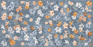 Керамогранит Piemme Homey Bloom Blue Nat/Ret 5275 60x120 натуральный