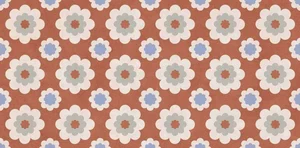 Керамогранит Piemme Homey Flower Cotto Nat/Ret 5241 60x120 натуральный