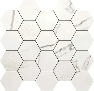 Мозаика Piemme Majestic Hexagon Queen S Tiara Lev 02660 34x36 полированная