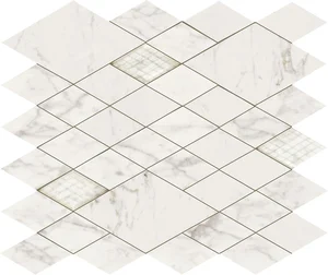 Мозаика Piemme Majestic Net Apu.White Lev 02622 31x35 полированная