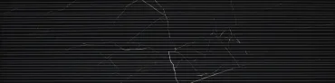 Керамогранит Piemme Majestic Stripes Royal Nero Nat 02597 30x120 рельефный