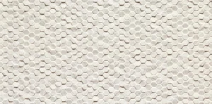 Керамогранит Piemme Marmi-Reali Mat Esagonetta Statuario Gold 00391 30x60 рельефный