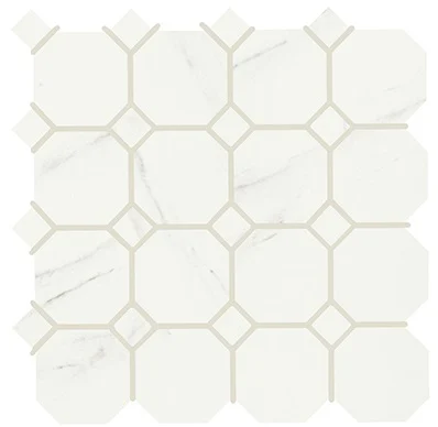 Декоративный элемент Piemme Marmi-Reali Mat Ottagono Carrara 00413 30x30 матовый