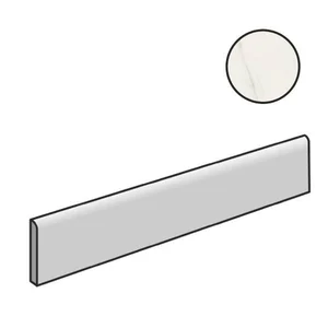 Бордюр Piemme Marmi-Reali Batt.Carrara 00227 8x80 полированный