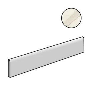 Бордюр Piemme Marmi-Reali Batt.Statuario Gold 00039 8x80 полированный