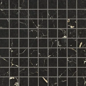 Мозаика Piemme Marmi-Reali Nero Reale Mosaico 39720 30x30 полированная
