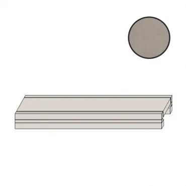 Спецэлемент Piemme Materia Griglia Scolo Reflex Grip/R 20mm 03151 18x90 рельефный