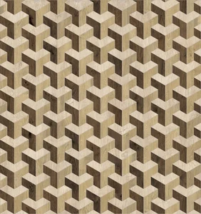 Мозаика Piemme Soul Mosaico Rolo Nat/Ret 02988 19x20 матовая
