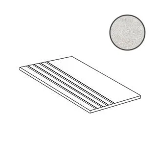 Ступень Piemme Uniquestone Gradino Silver Nat. Ret. 01838 30x60 матовая