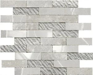 Мозаика Piemme Uniquestone Silver Mix All In 01788 30x30 матовая