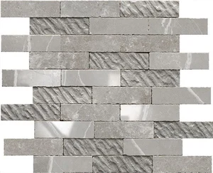 Мозаика Piemme Uniquestone Titanium Mix All In 01789 30x30 матовая