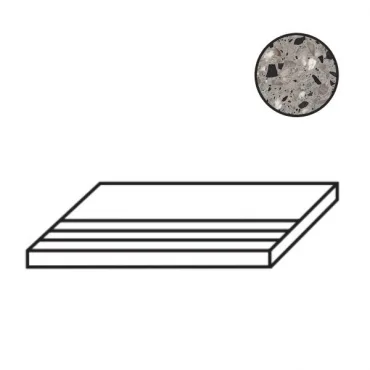 Ступень Piemme Venetian Marble Step Fog Nat 2814 30x60 матовая