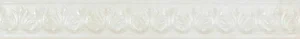Бордюр Marazzi Italy Pietra Di Noto Girospecchio Lungo Bianco MKDQ 8x60 матовый