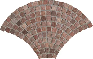 Декоративный элемент Panaria Pietre Di Fanes Pavone Rosso Misto PGZP715 65x103 матовый