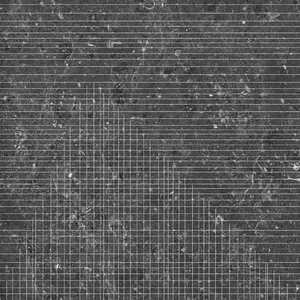 Керамогранит 41zero42 Pietre41 Outline Black I 20x20 матовый