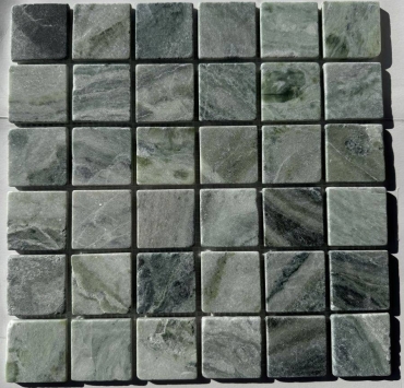 Мозаика Pixel Mosaic PIX315 Jet Green 30,5x30,5 полированная