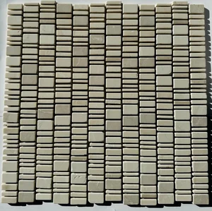 Мозаика Pixel Mosaic PIX318 Cream Nova 30,7x31 матовая