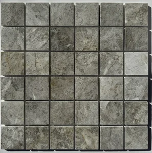 Мозаика Pixel Mosaic PIX332 Tundra Grey 30,5x30,5 полированная