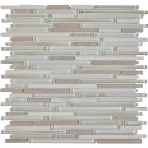 Мозаика Pixel Mosaic PIX735 Керамика и стекло 30x30 глянцевая