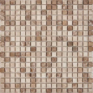 Мозаика Pixel Mosaic PIX224 Мрамор (15x15 мм) 30,5x30,5 матовая