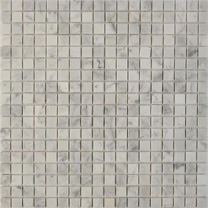 Мозаика Pixel Mosaic PIX241 Мрамор (15x15 мм) 30,5x30,5 глянцевая