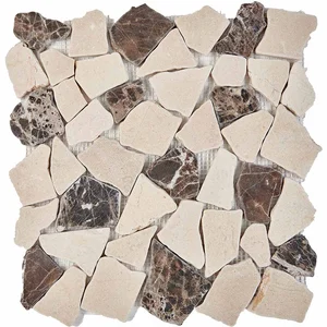 Мозаика Pixel Mosaic PIX262 Мрамор 30,5x30,5 матовая