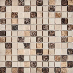 Мозаика Pixel Mosaic PIX272 Мрамор (23x23 мм) 30,5x30,5 матовая