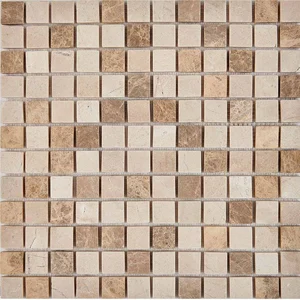 Мозаика Pixel Mosaic PIX276 Мрамор (23x23 мм) 30,5x30,5 матовая