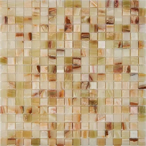 Мозаика Pixel Mosaic PIX201 Оникс (15x15 мм) 30,5x30,5 глянцевая