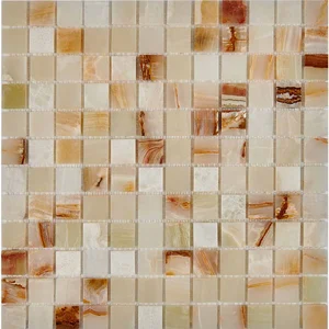 Мозаика Pixel Mosaic PIX204 Оникс (23x23 мм) 30,5x30,5 глянцевая