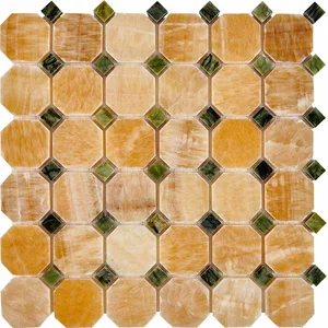 Мозаика Pixel Mosaic PIX210 Оникс (48x48мм) 30,5x30,5 глянцевая