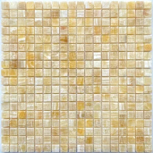 Мозаика Pixel Mosaic PIX305 Оникс (15x15 мм) 30,5x30,5 глянцевая