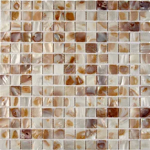Мозаика Pixel Mosaic PIX701 Натуральный перламутр (20x20 мм) 30,5x30,5 глянцевая