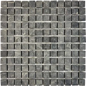 Мозаика Pixel Mosaic PIX297 Сланец (23х23 мм) 30,5x30,5 натуральная
