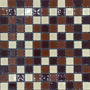 Мозаика Pixel Mosaic PIX008 Стекло (25x25 мм) 30x30 глянцевая