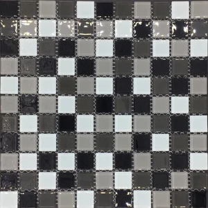 Мозаика Pixel Mosaic PIX016 Стекло (25x25 мм) 30x30 глянцевая