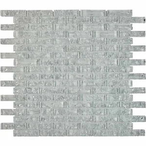 Мозаика Pixel Mosaic PIX706 Стекло (15x62 мм) 30x30 глянцевая